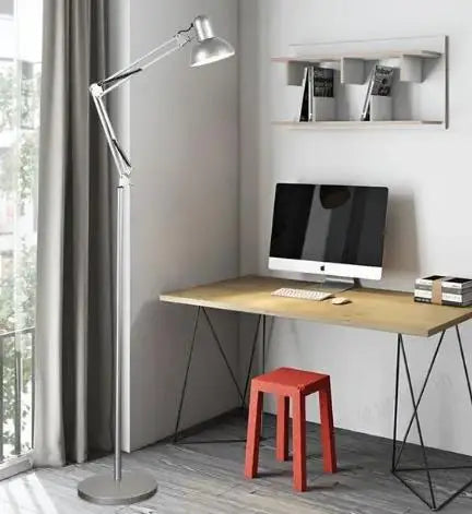 Lampadaire de croissance mécanique amélioré avec bras télescopique ultra-long