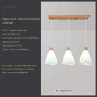 Suspension LED en verre au design nordique contemporain
