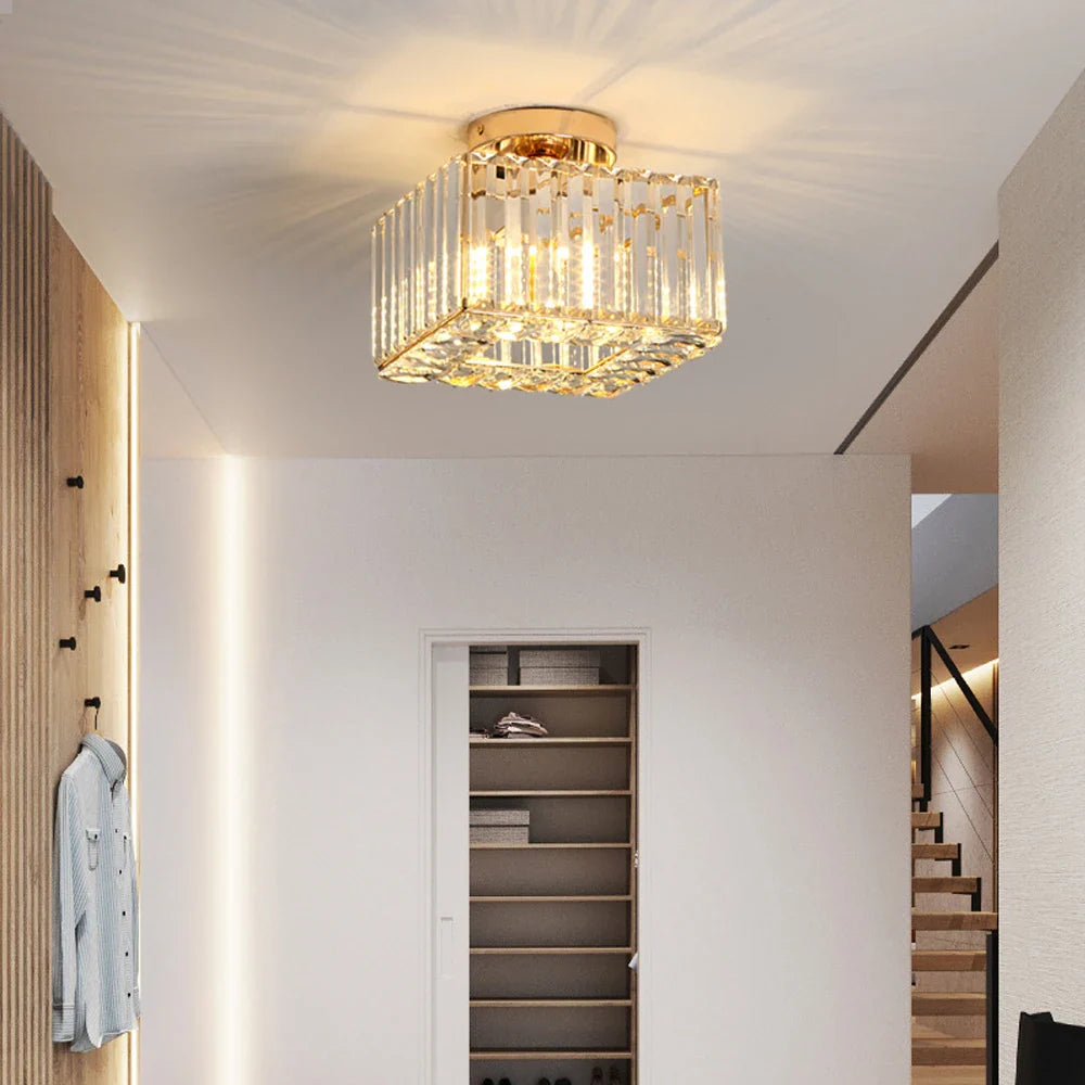 Lustre Cristal LED Résidentiel