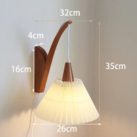 Applique plissée en bois de qualité supérieure