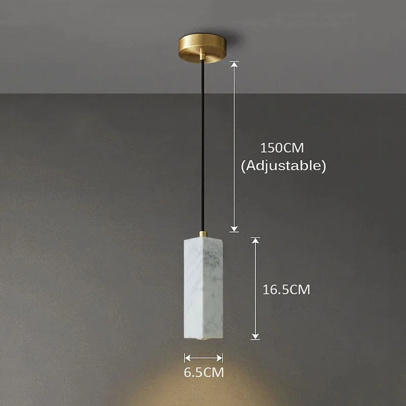 Suspension LED Design Nordique Wabi Sabi Décoratif