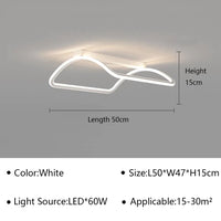 Lustre Moderne à LEDs pour une Décoration Intérieure Haut de Gamme