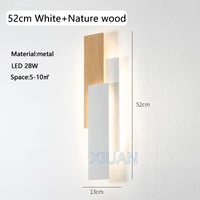 Applique murale Smart en bois de noyer