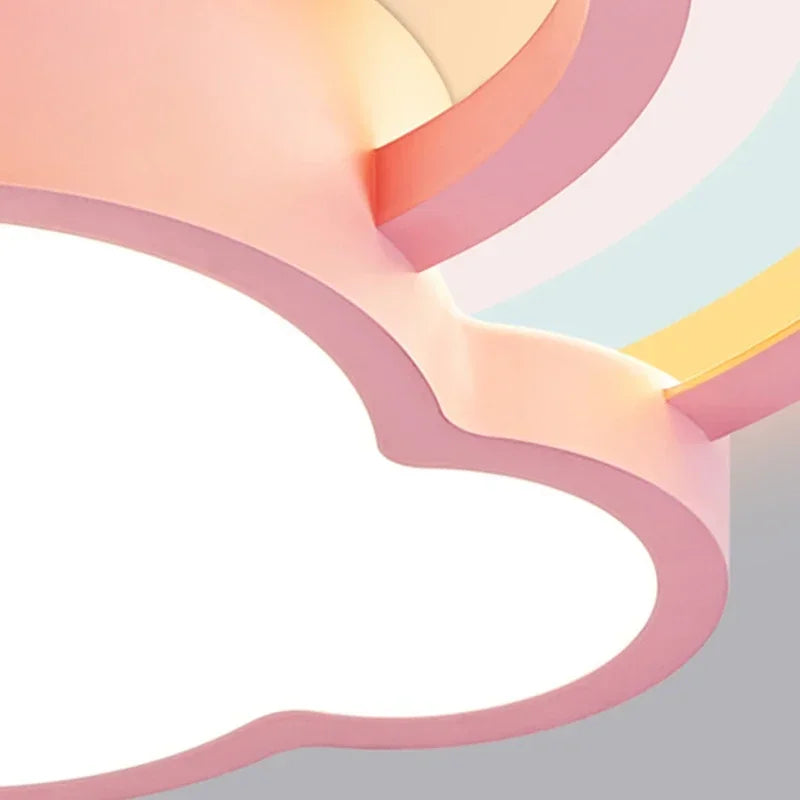 Plafonnier LED Nuage Arc-en-ciel Nordique Moderne