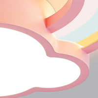 Plafonnier LED Nuage Arc-en-ciel Nordique Moderne