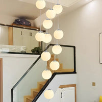 Suspension luminaire nordique pour éclairer l'intérieur de votre escalier.