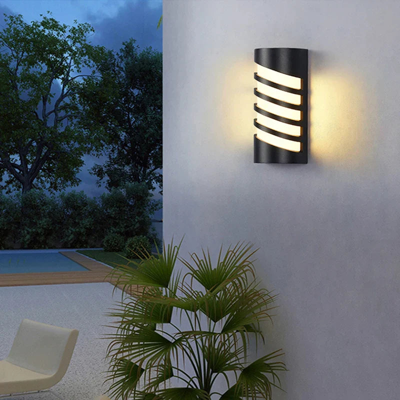Appliques murales LED résistantes à l'humidité pour une décoration extérieure rurale de qualité