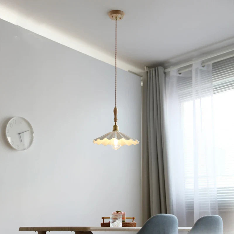 Suspension LED Conique Design en Céramique