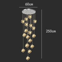 Lustre Moderne LED pour Éclairage Intérieur Suspendu