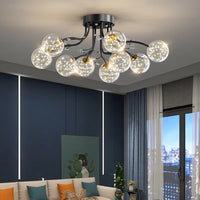 Lustre LED Moderne en Fer pour un Loft Élégant