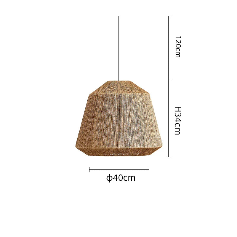 Suspension LOFT Japonais en Bambou Design