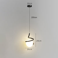 Suspension LED Polino Wave