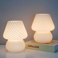 Lampe de bureau LED en verre de luxe