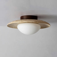 Plafonnier Japon Wabi Sabi pour Porche ou Balcon