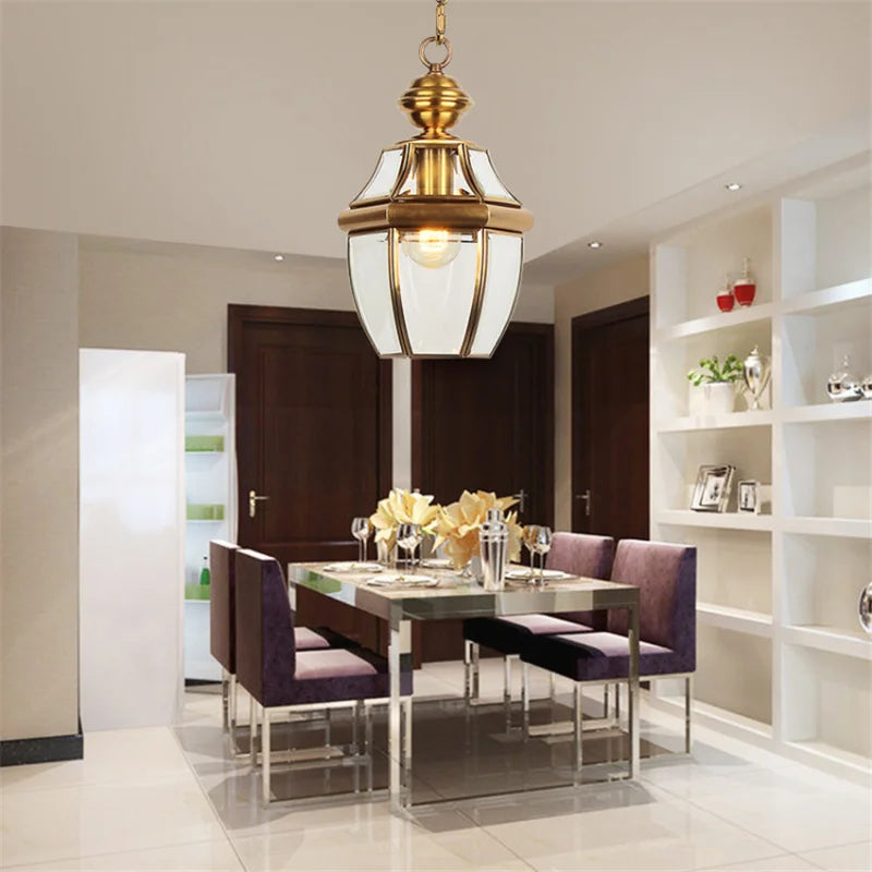 Suspension LED Vintage pour balcon contemporain