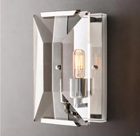 Applique murale LED en cristal pour chambre et salon - Éclairage élégant et moderne