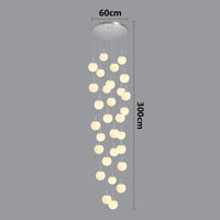 Suspension luminaire nordique pour éclairer l'intérieur de votre escalier.