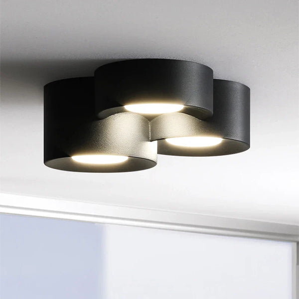 Plafonnier LED Cylindre Moderne