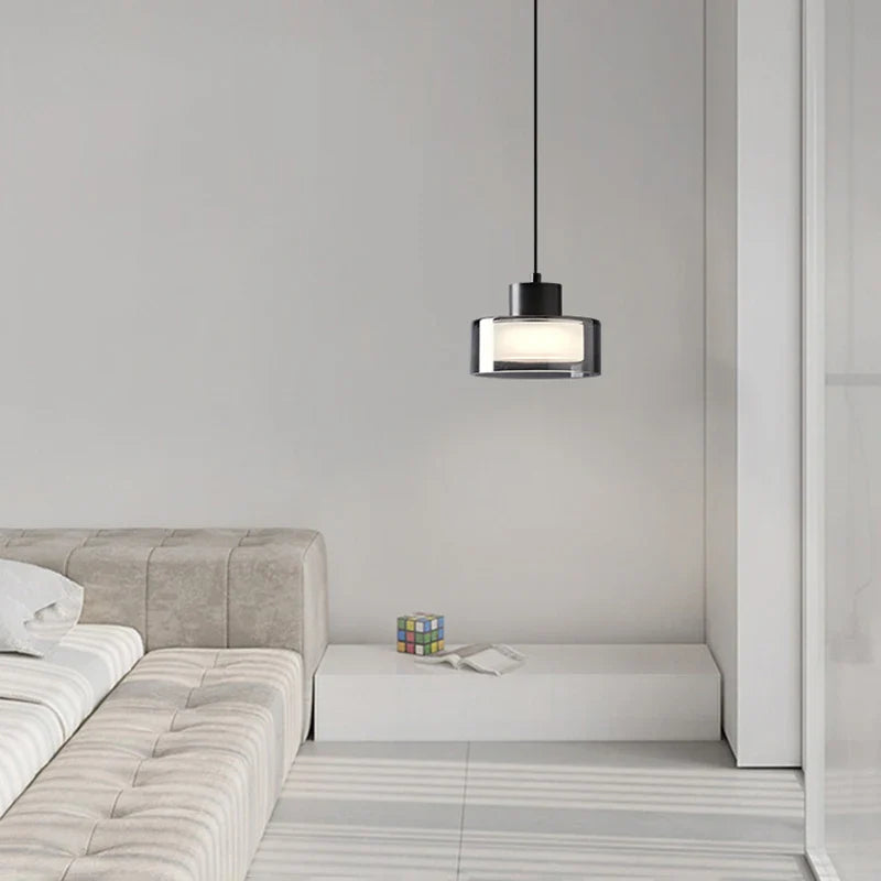 Suspension Modern Glass LED pour une Décoration Maison Innovante