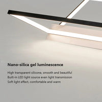 Plafonnier LED Déco Intérieure Ligne Lumineuse