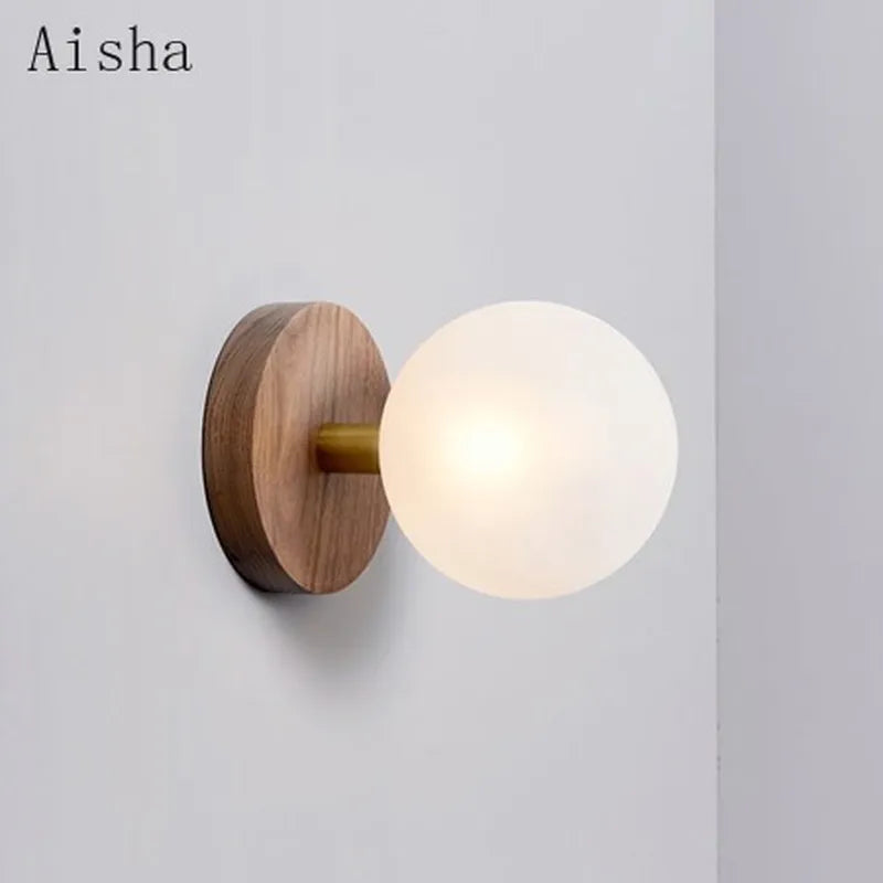 Applique murale scandinave en bois