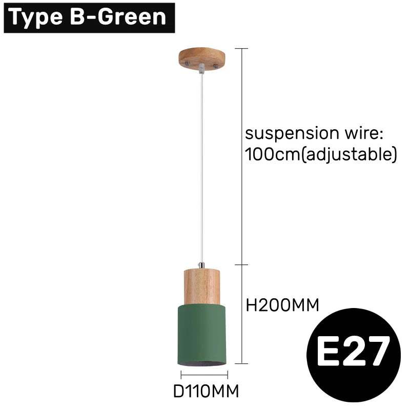 Suspension LED Art Moderne Colorée
