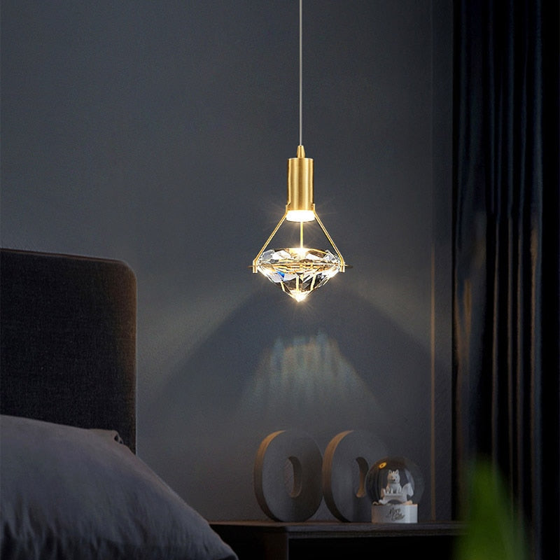 Suspension design LED Savia DiamondLux