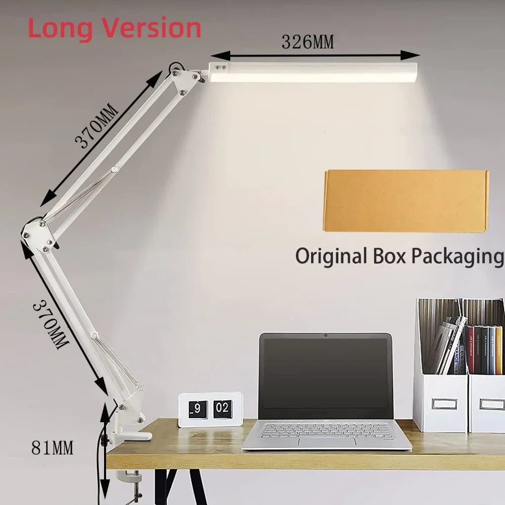 Lampe de bureau LED 10W avec pince
