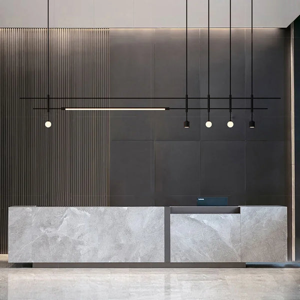 Lustre minimaliste réglable en hauteur pour tous les espaces