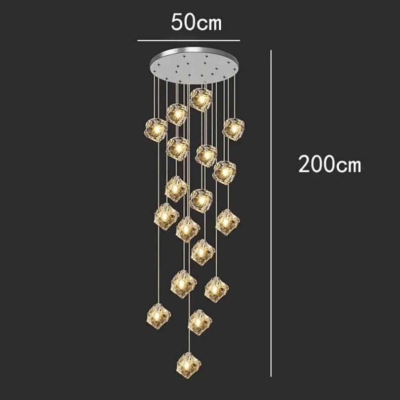 Lustre Moderne LED pour Éclairage Intérieur Suspendu