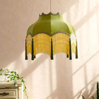 Lustre LED Vintage Velours Français