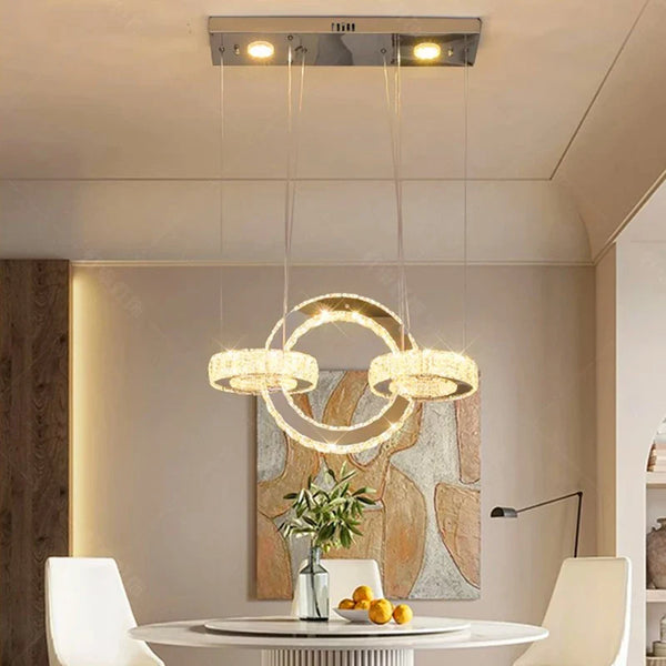 Lustre LED Moderne pour Illuminer Votre Intérieur