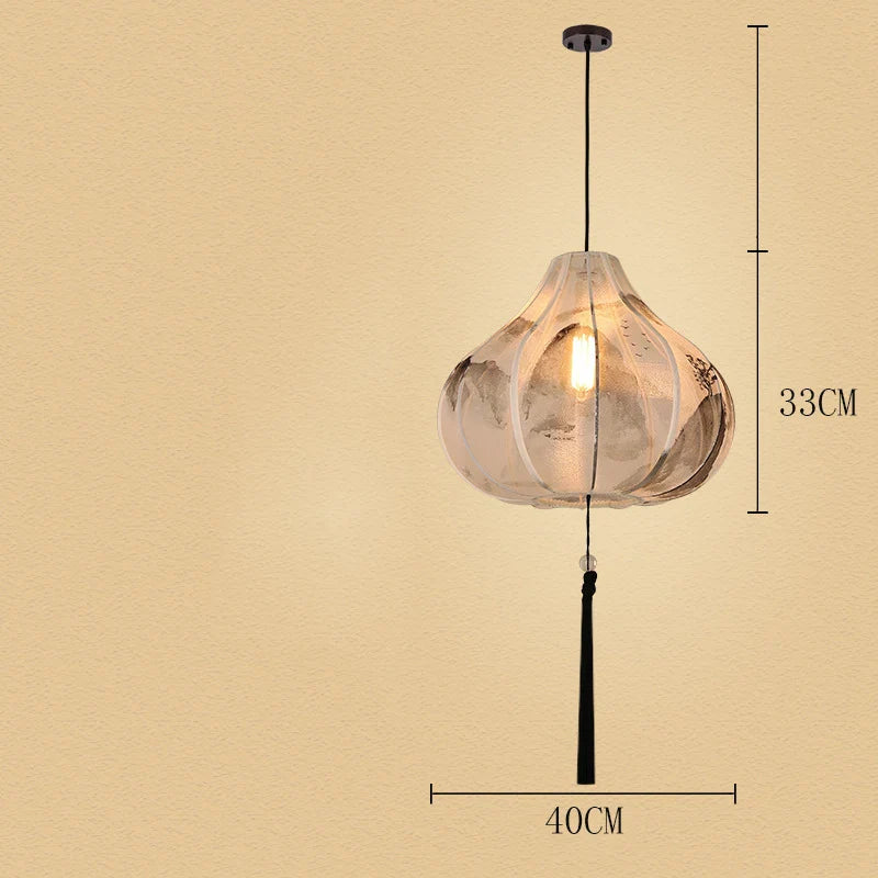 Suspension Style chinois - Éclairage créatif pour hôtel et restaurant