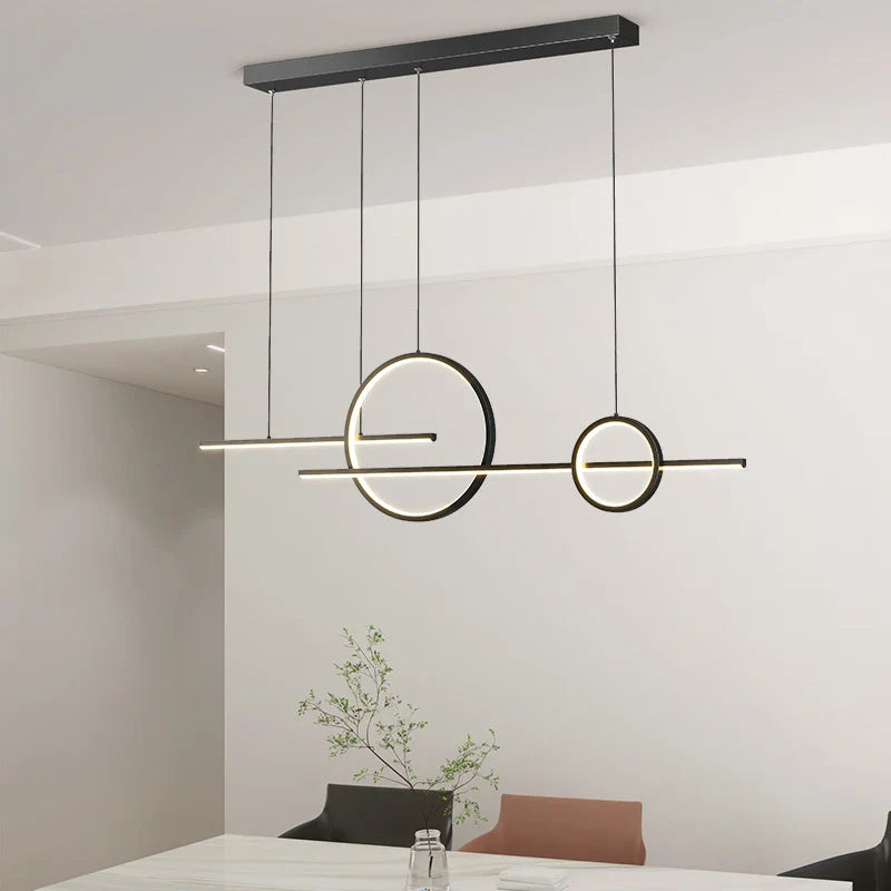 Qiyimei Lampe Suspension LED pour Bar et Décoration Intérieure - Éclairage de Style