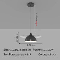 Suspension nordique minimaliste pour bar et café