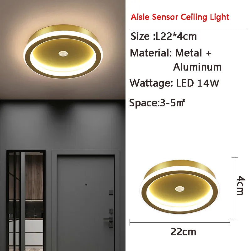 Plafonnier LED Smart Motion Detect