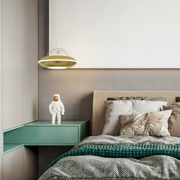 Lustre Nordikids moderne - Dessin animé OVNIS pour garçons
