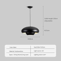 Suspension LED Nordic Champignon suspendu - Design Épuré