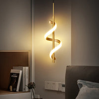 Suspension LED Design Ondulée Polino