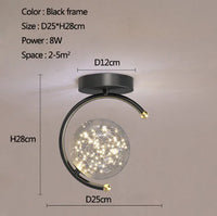 Lustre LED Nordique Intérieur - Décor et Éclairage Trendy