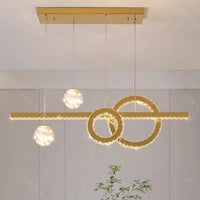 Lustre en cristal moderne pour illuminer votre intérieur