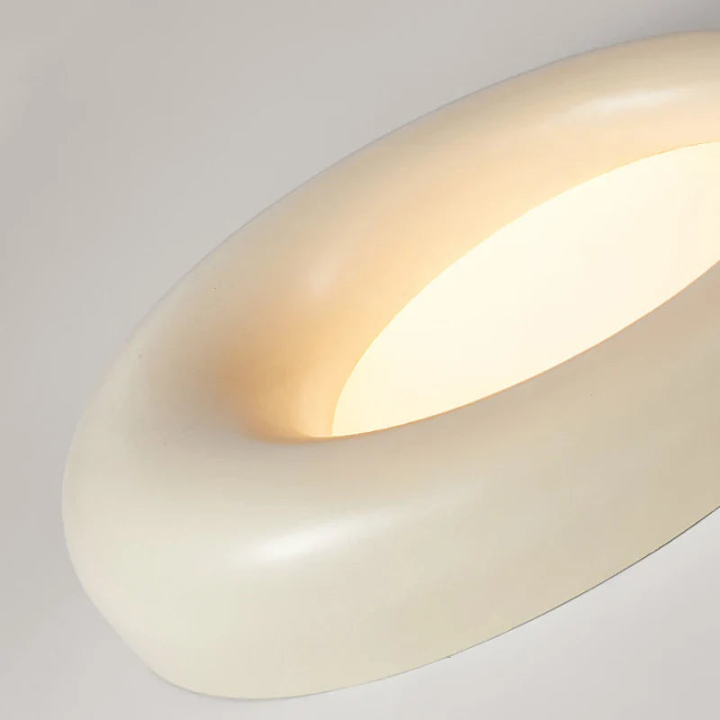 Plafonnier Led de Style Nordique Crème