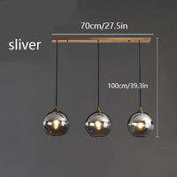 Suspension LED au design nordique contemporain
