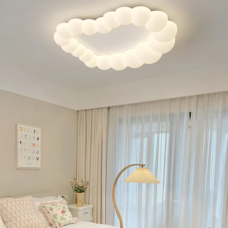 Plafonnier Nordique Design à Bulles Luminaire Décoratif - Idéal pour la Chambre