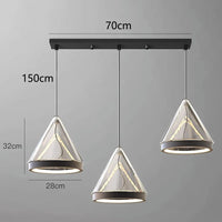 Lustre contemporain pour éclairage intérieur et Suspension