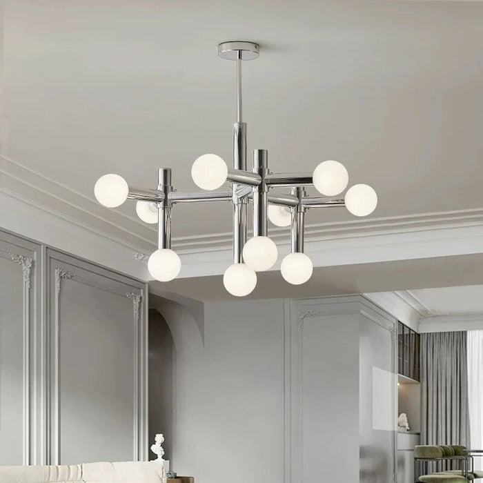 Suspension Chromées : Design Moderne et Créatif