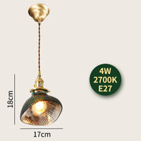 Suspension Diamond Glass LED Nordic Modern