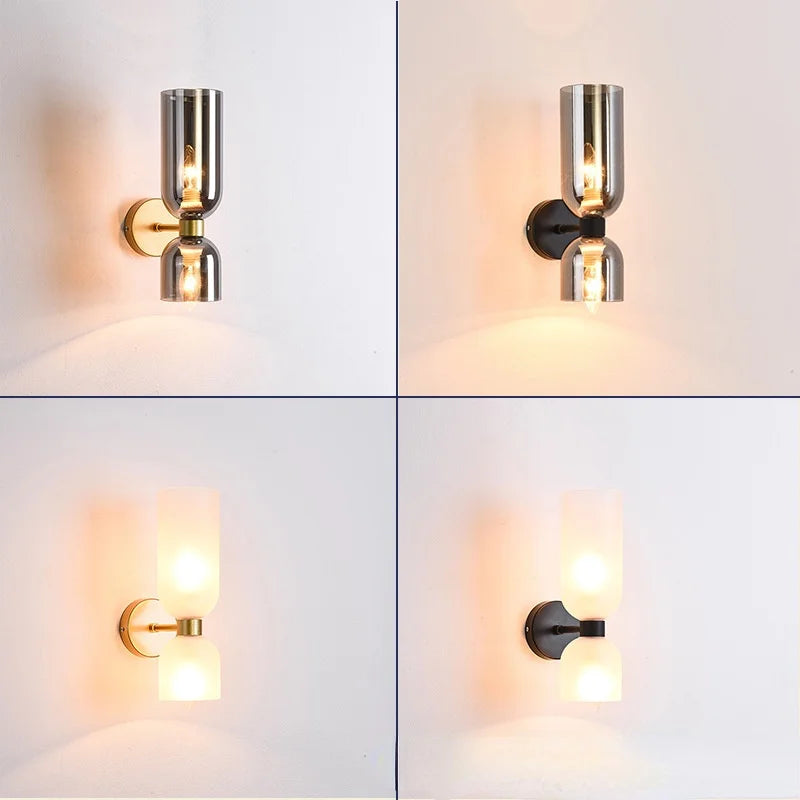Applique murale nordique moderne en verre - Luminance Scandinave