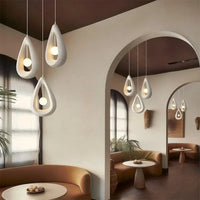 Nordique Suspension LED pour Salle à Manger - Collection Wabi Sabi