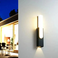 Applique murale extérieure étanche rectangulaire Lumina - Décoration de jardin Maison & Porche